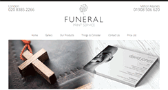 Desktop Screenshot of funeralprintservice.com